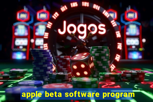 apple beta software program